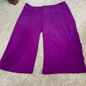 Vibrant Purple Wide-Leg Pants